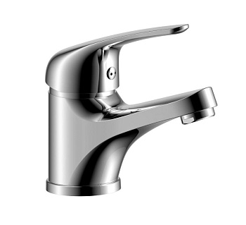 Смеситель одноруч. (40мм) Y40-11 для умывальника  монолитный хром ROSSINKA